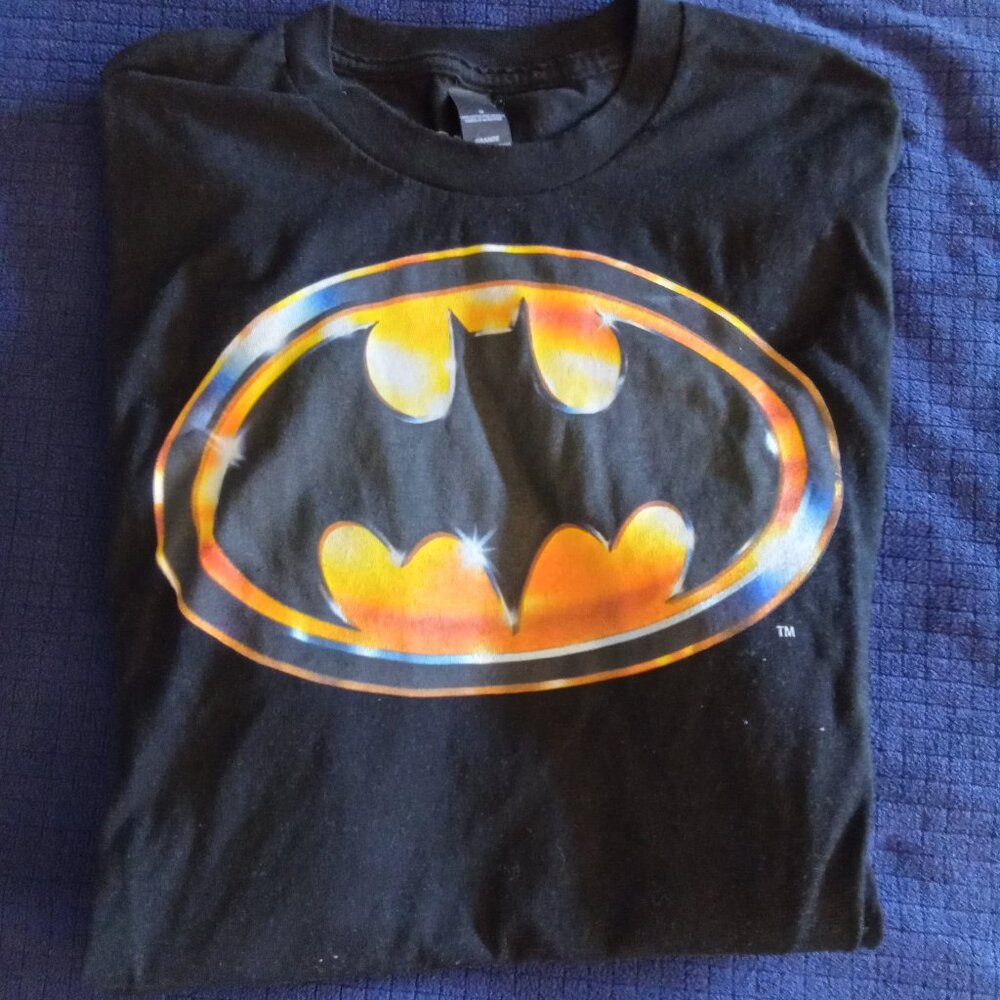 Classic Batman Logo Black T-Shirt